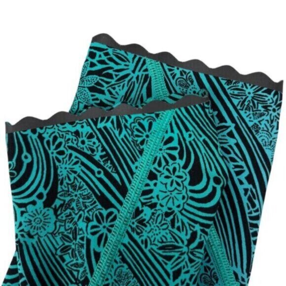 Lululemon Tight Stuff Tight II Luxtreme Kitakami Viridian Green Black Size 6 - Picture 6 of 8